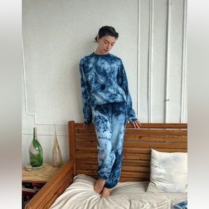 Upstate XS Tie Dye Sweatshirt Crew Neck Pullover Bona Drag Hipster NYC Top $120